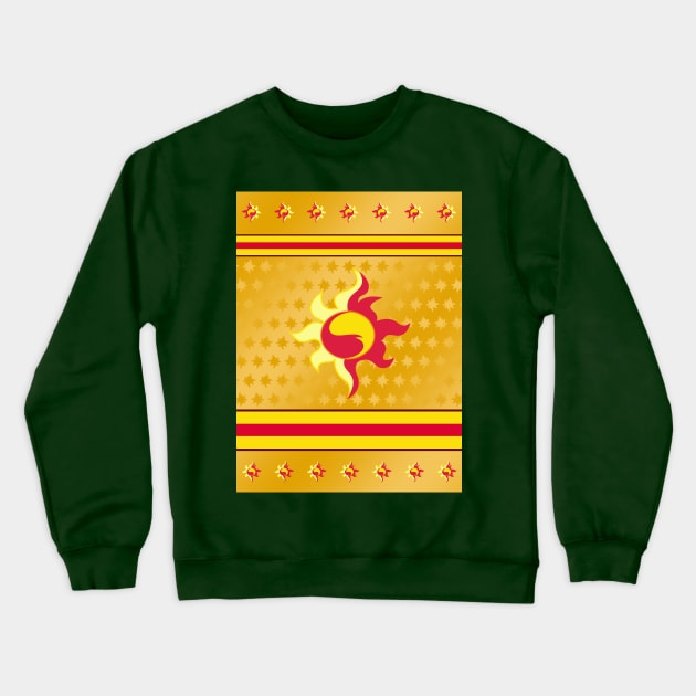 My little Pony - Sunset Shimmer Cutie Mark V5 Crewneck Sweatshirt by ariados4711